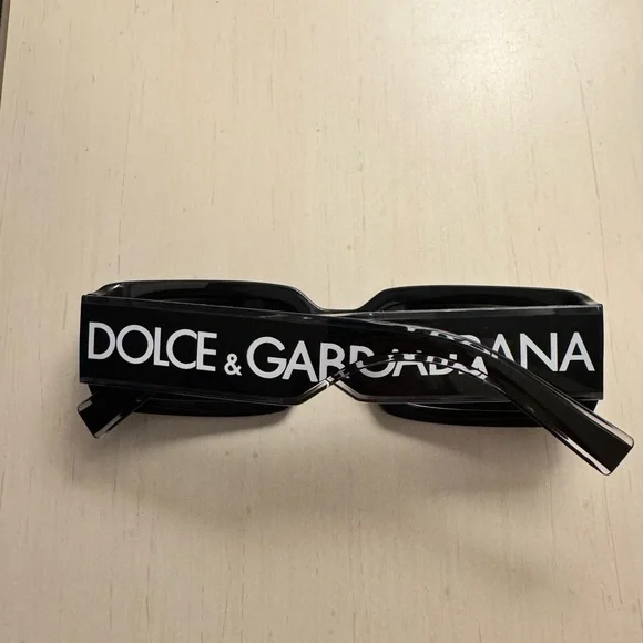 Dolce & Gabbana Black Square Sunglasses - Picture 2 of 5